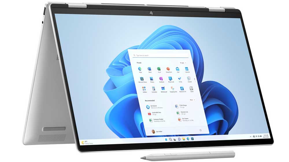 Notebook HP ENVY x360 16-ac0433nc v pozici jako stojánek s dotykovým perem_02