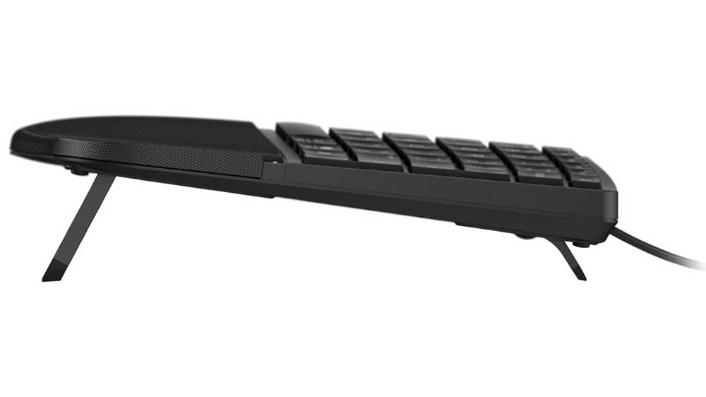 Klávesnice HP 485 Comfort Wired Keyboard_a nastavení 3 sklonů_02