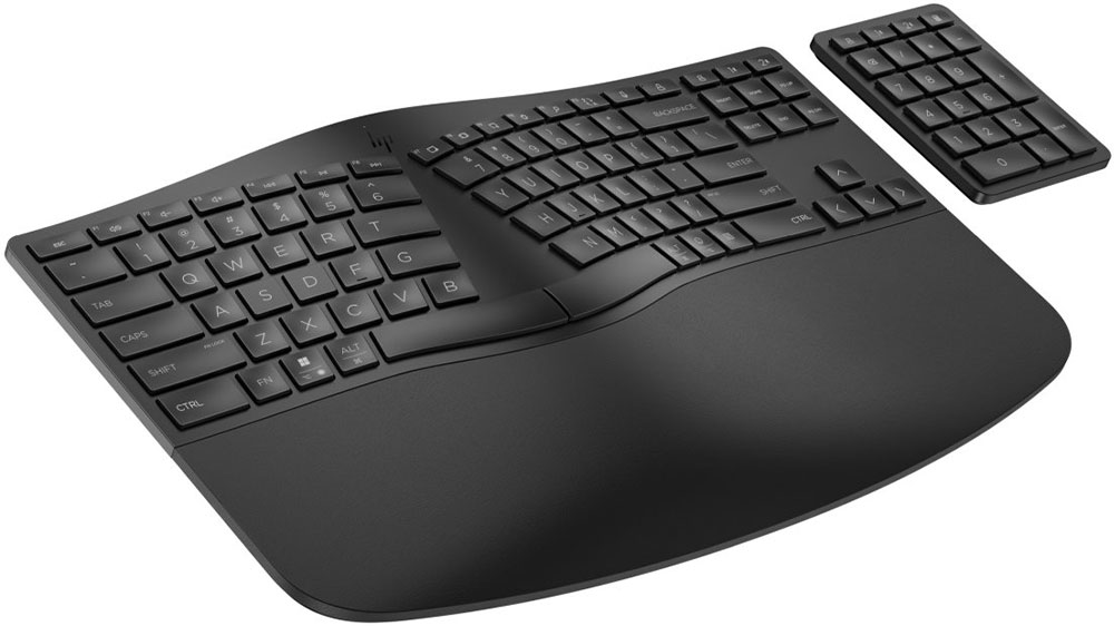 Ergonomická bezdrátová klávesnice HP 965 CZ/SK_01