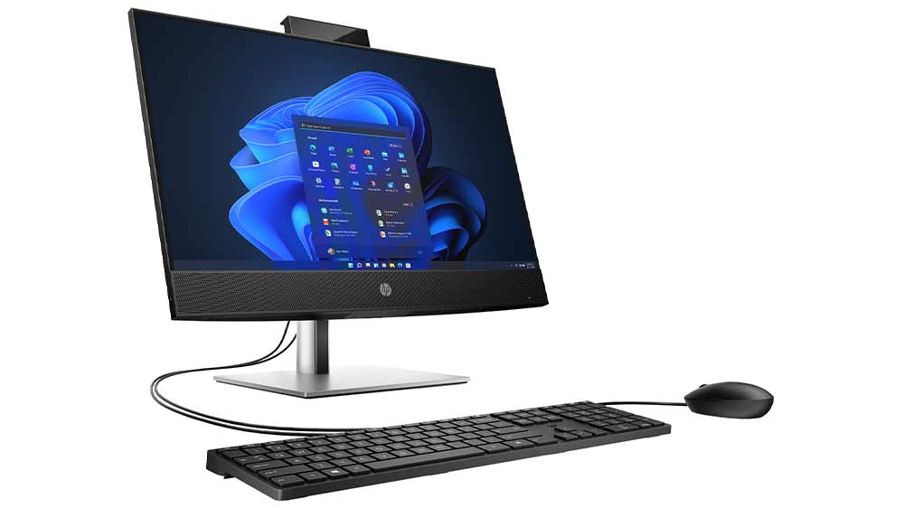 MAIO počítač HP ProOne 440 G9 ze strany z levé strany_04