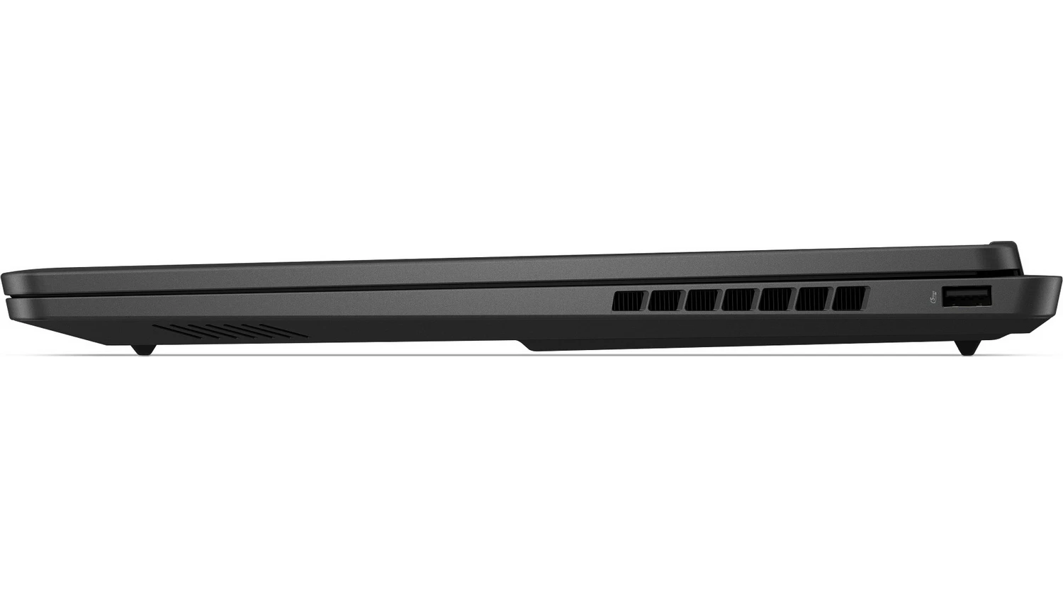 Hern&iacute; notebook HP OMEN SLIM 16-an0002nc čern&yacute; pohled zboku