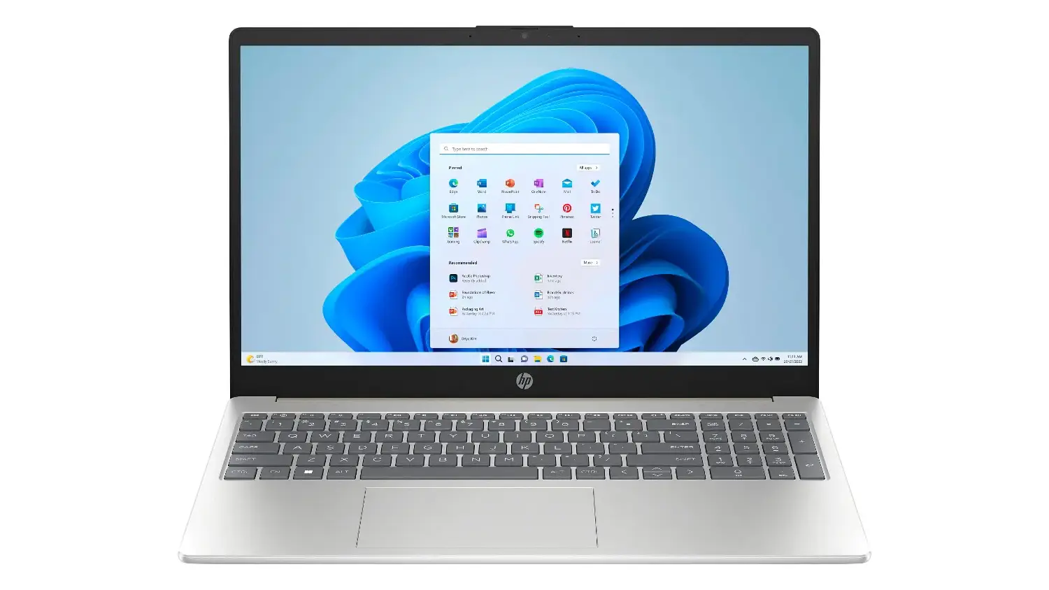 Notebook HP 15- fd0012nc zepředu_01