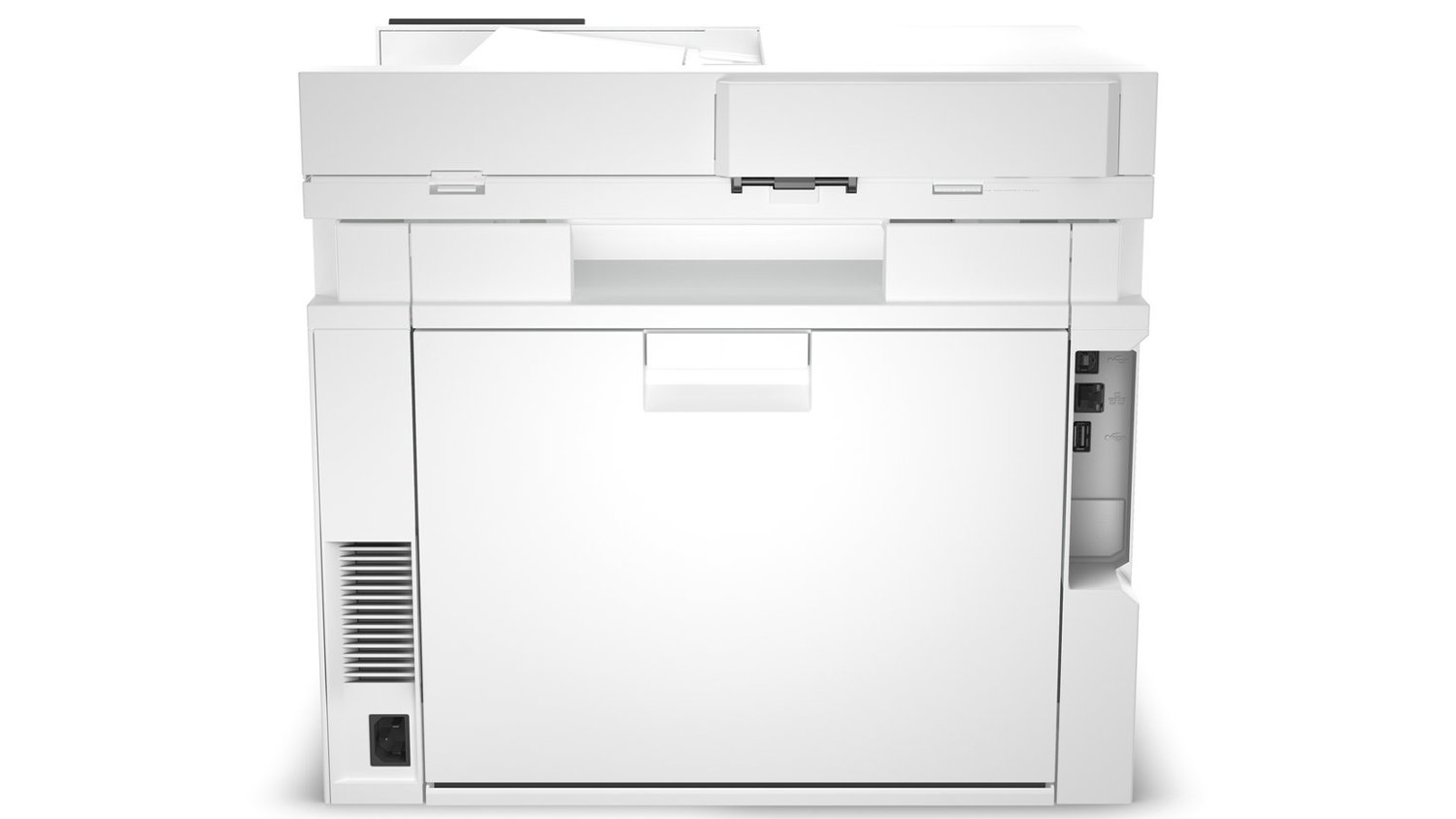 Pohled zezadu na tiskárnu HP MFP 4302dw