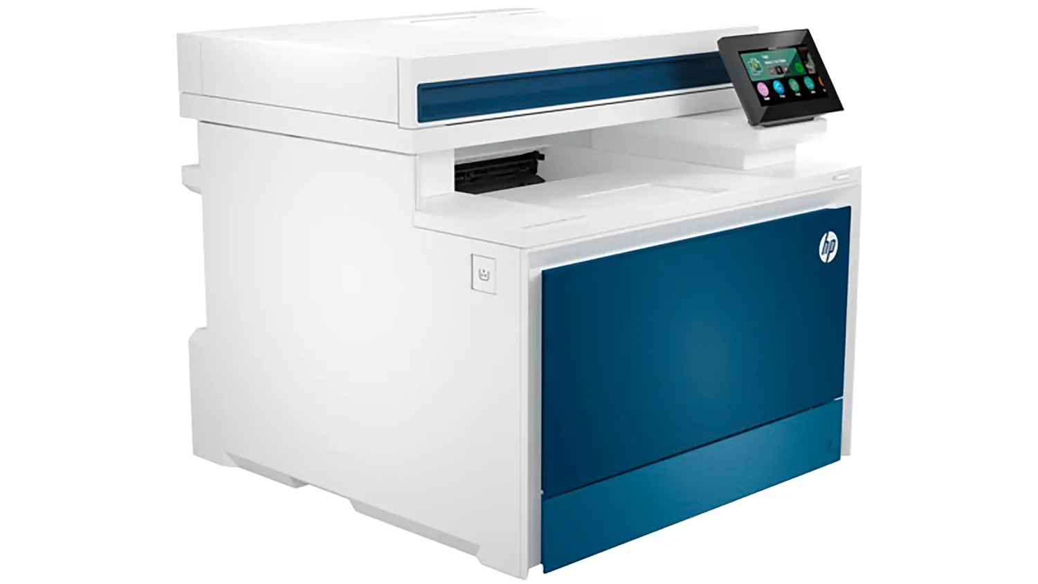 Pohled &scaron;ikmo zepředu na tisk&aacute;rnu HP MFP 4302fdn