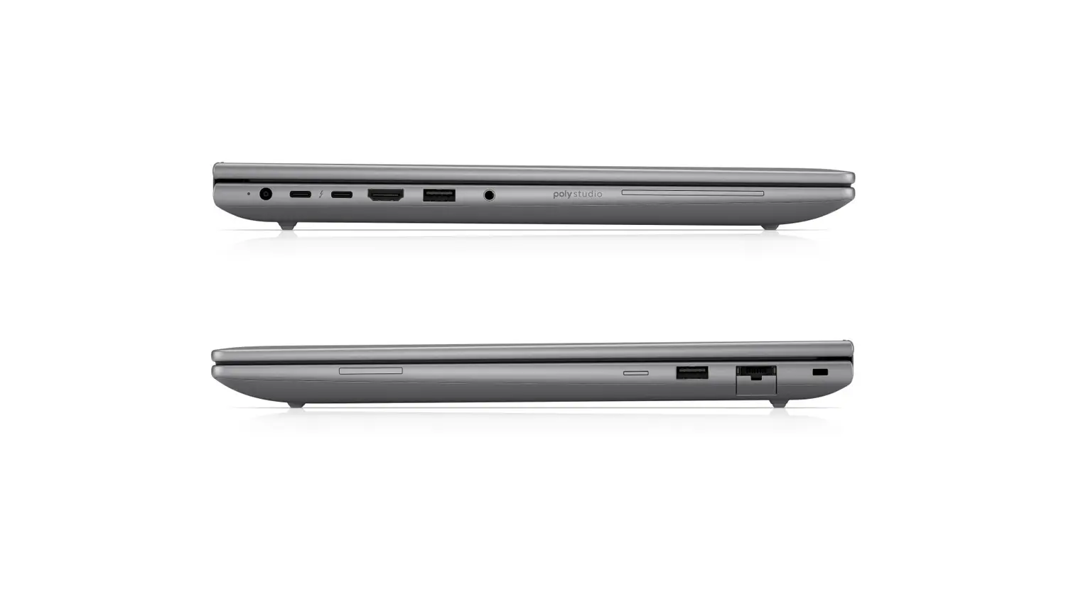Pohled ze strany na notebook HP ZBook X G1i 16