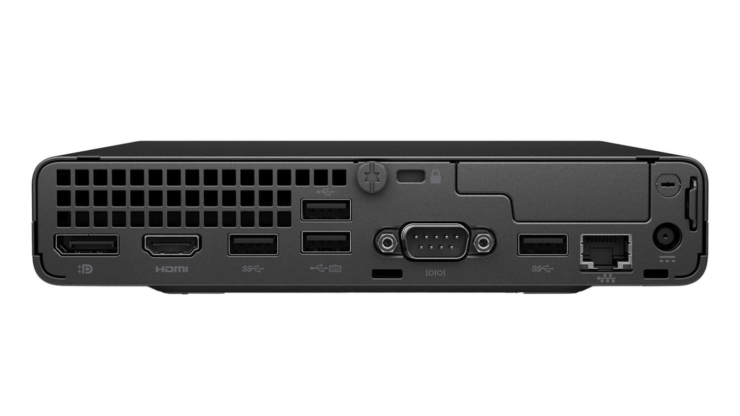 Stolní počítač HP Pro – pohled zezadu