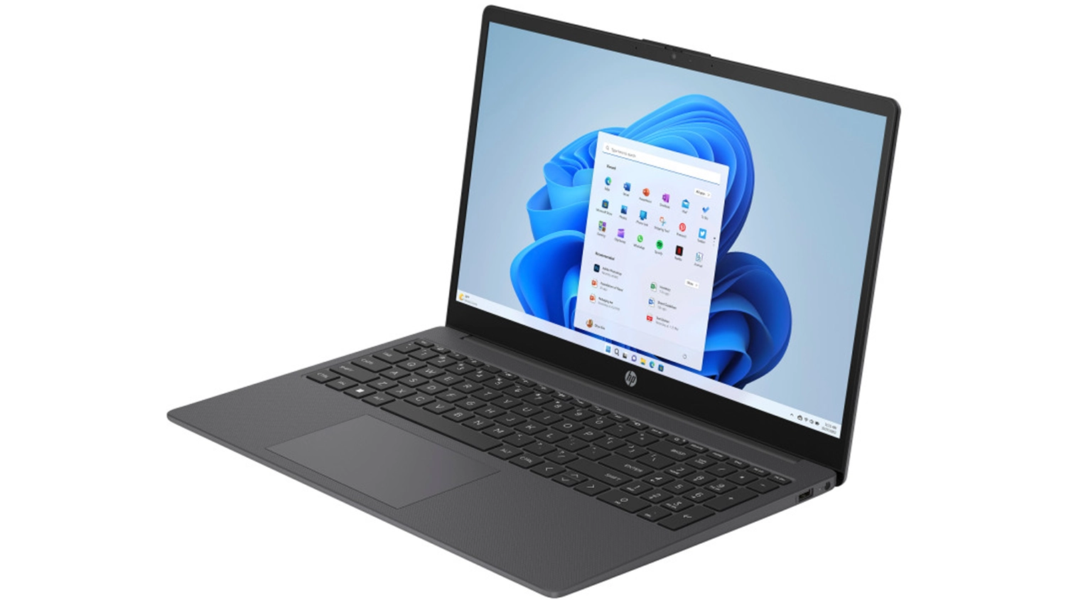 Notebook HP – pohled na displej