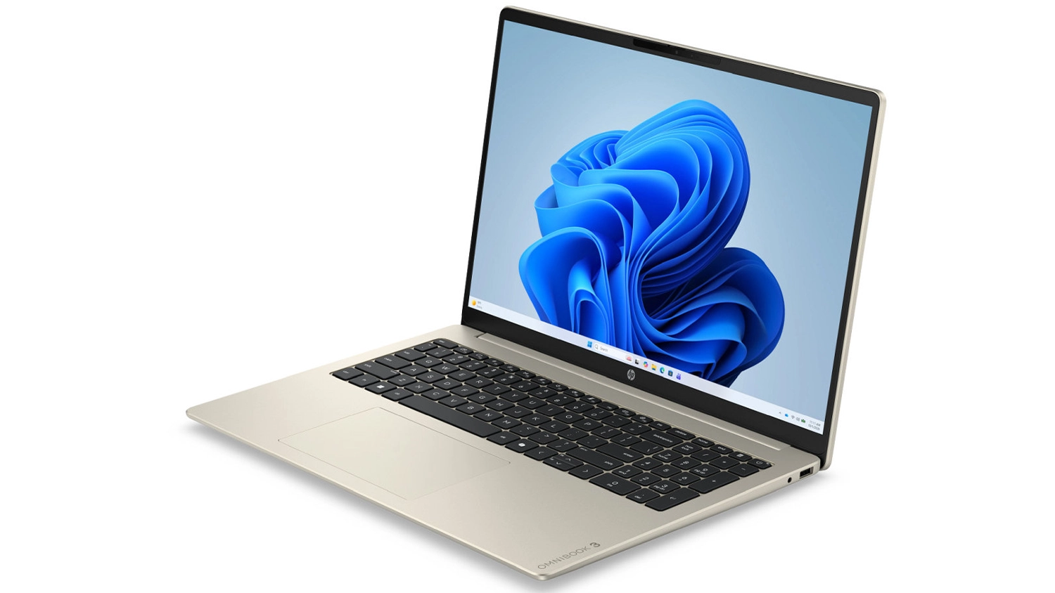 HP OmniBook 3 – pohled na displej