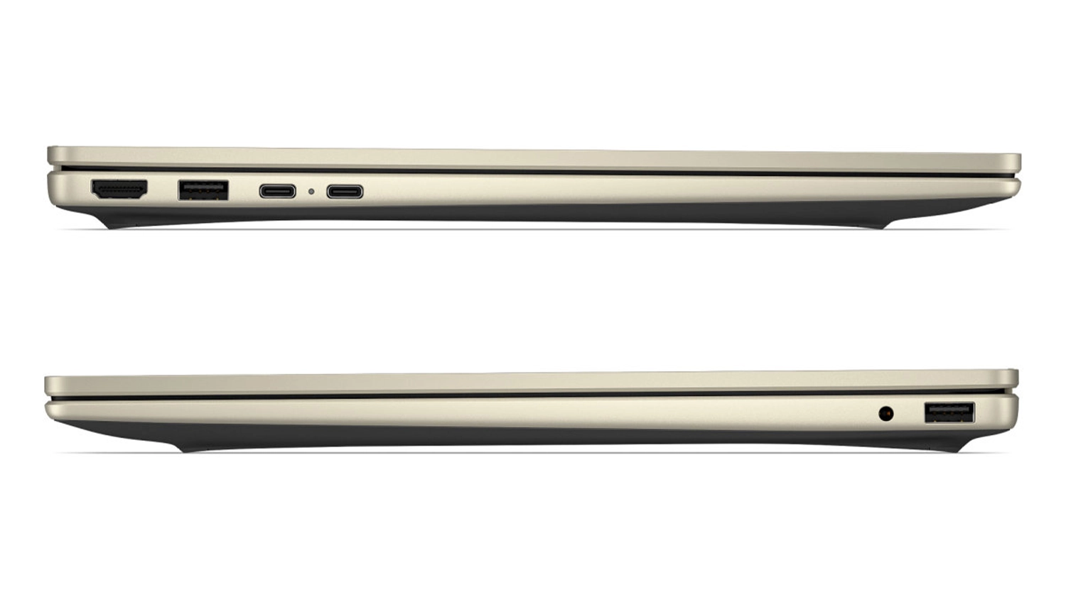 HP OmniBook 3 – pohled na porty