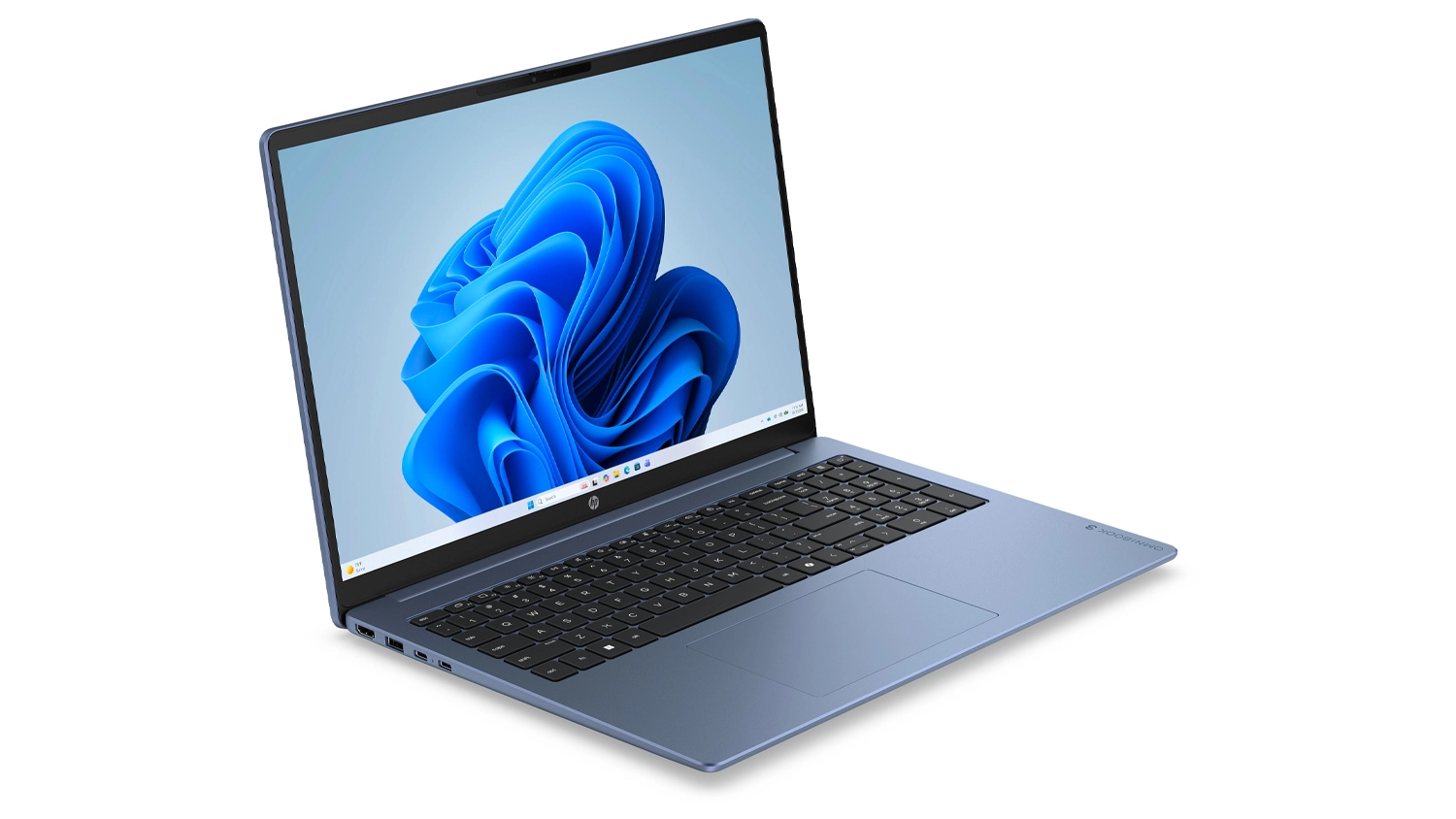 Notebook HP OmniBook 3 16-bu0003ncx pohled šikmo zepředu