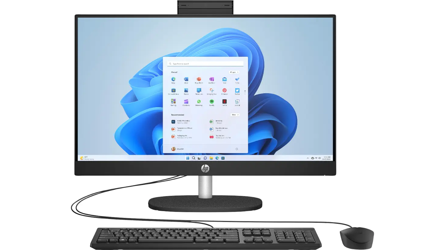 Poč&iacute;tač HP s vysunutou kamerou