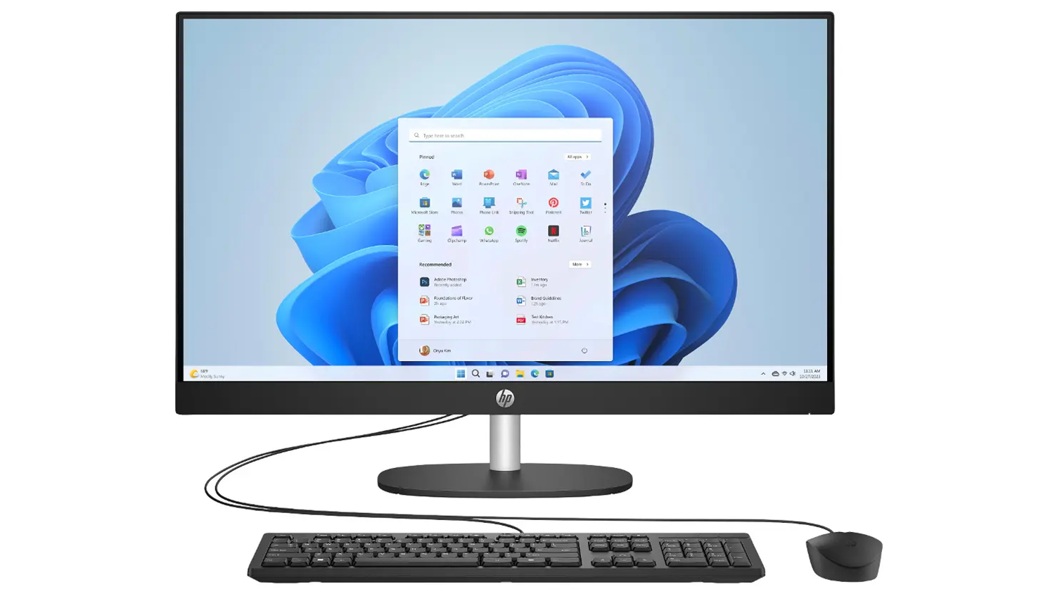 Počítač HP 27-cr0015nc Jet Black (DK4E8EA)
