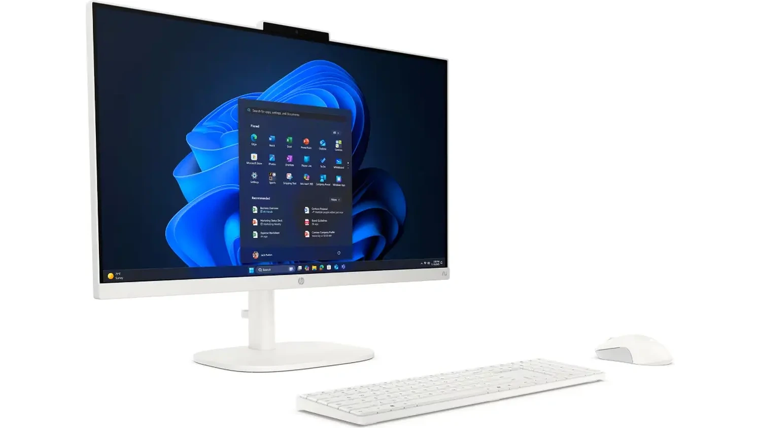 Pohled &scaron;ikmo zepředu na poč&iacute;tač HP ProStudio 2 G2i