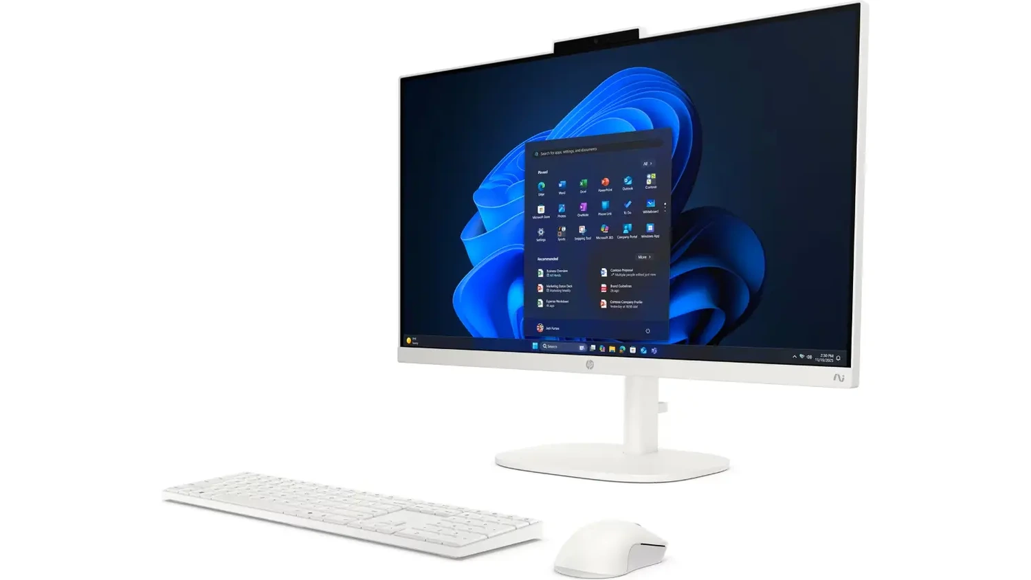 Pohled ze druh&eacute; strany na poč&iacute;tač HP ProStudio 2 G2i