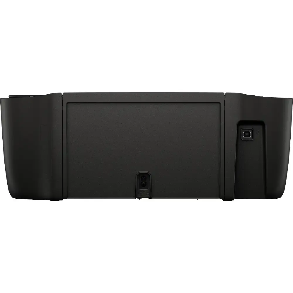 Multifunkční tiskárna HP DeskJet 2910 All-in-One vyfocená zezadu.