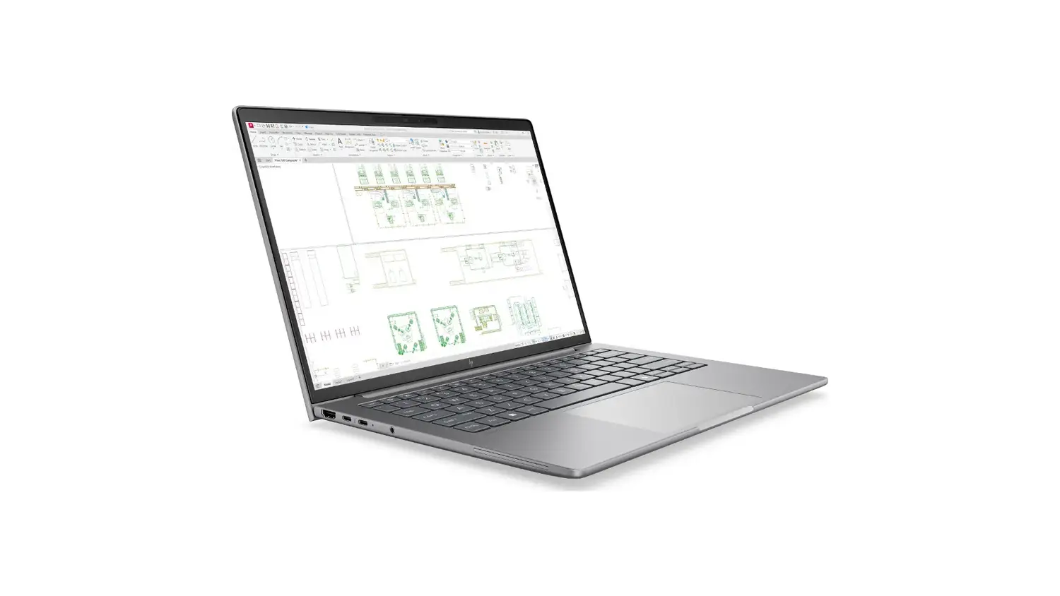 Notebook HP ZBook 8 G2i – pohled na displej