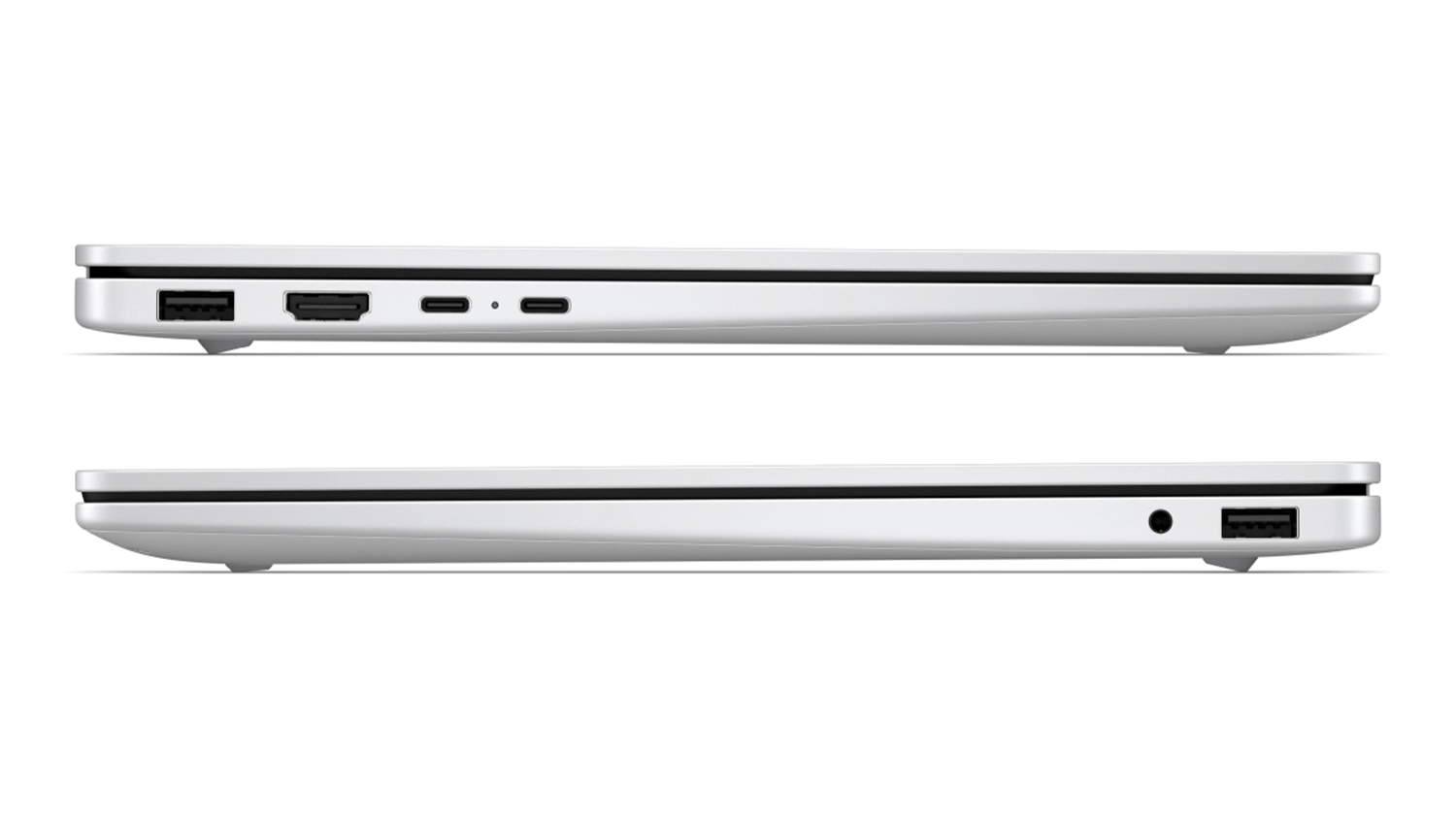 HP OmniBook 3 – pohled na porty
