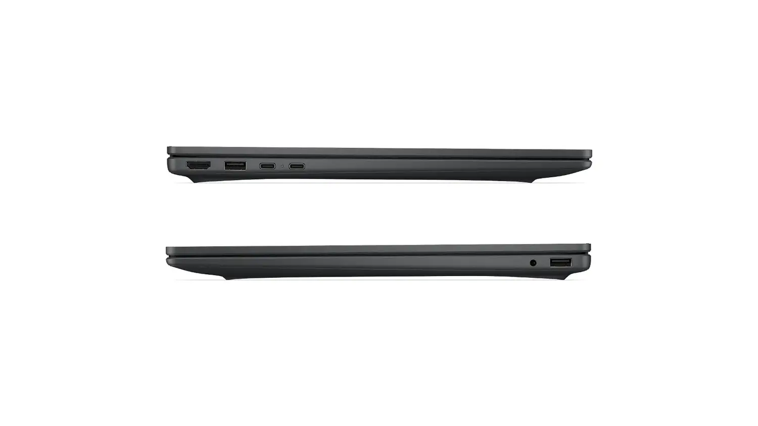 HP OmniBook 3 – pohled na porty