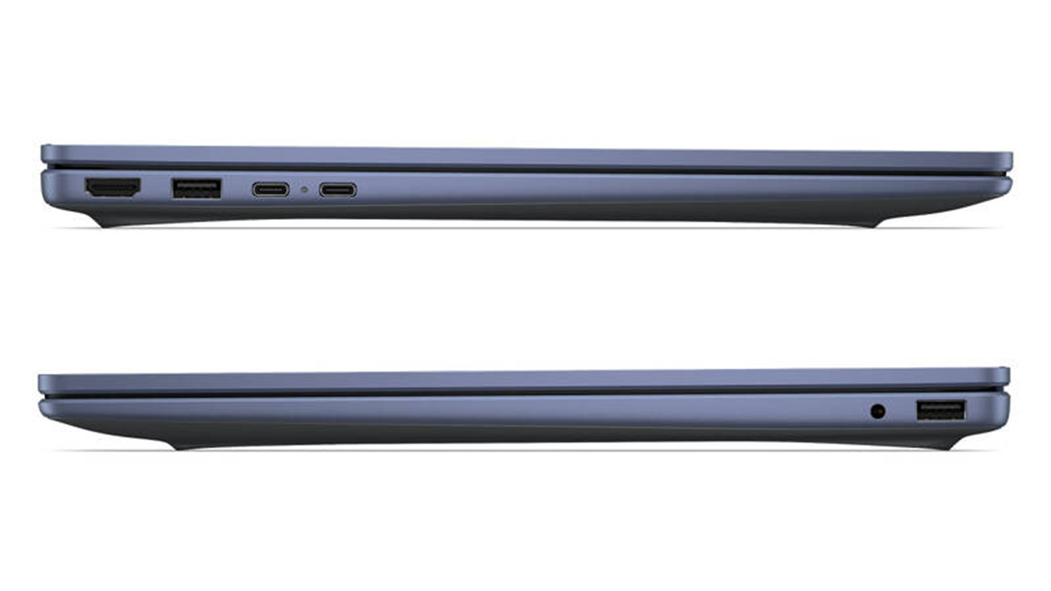 HP OmniBook 3 – pohled na porty