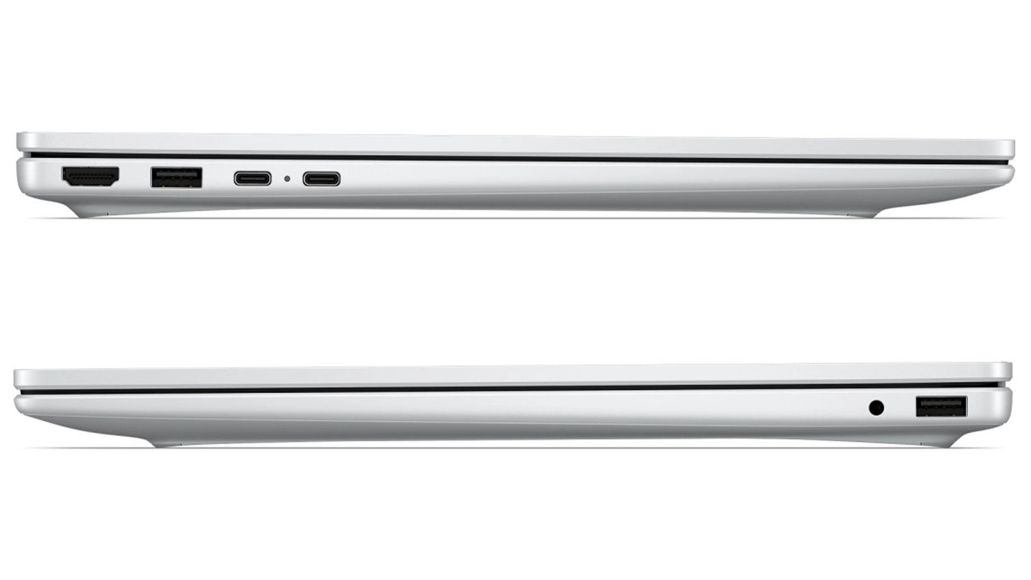HP OmniBook 3 – pohled na porty