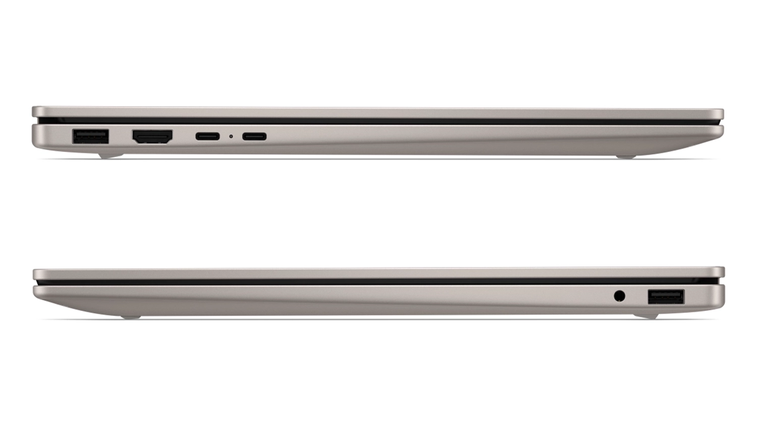 HP OmniBook 5 &ndash; pohled na porty