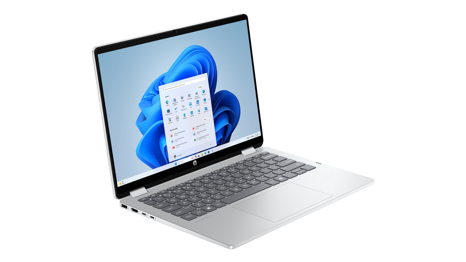 HP OmniBook 5 Flip &ndash; pohled ze strany