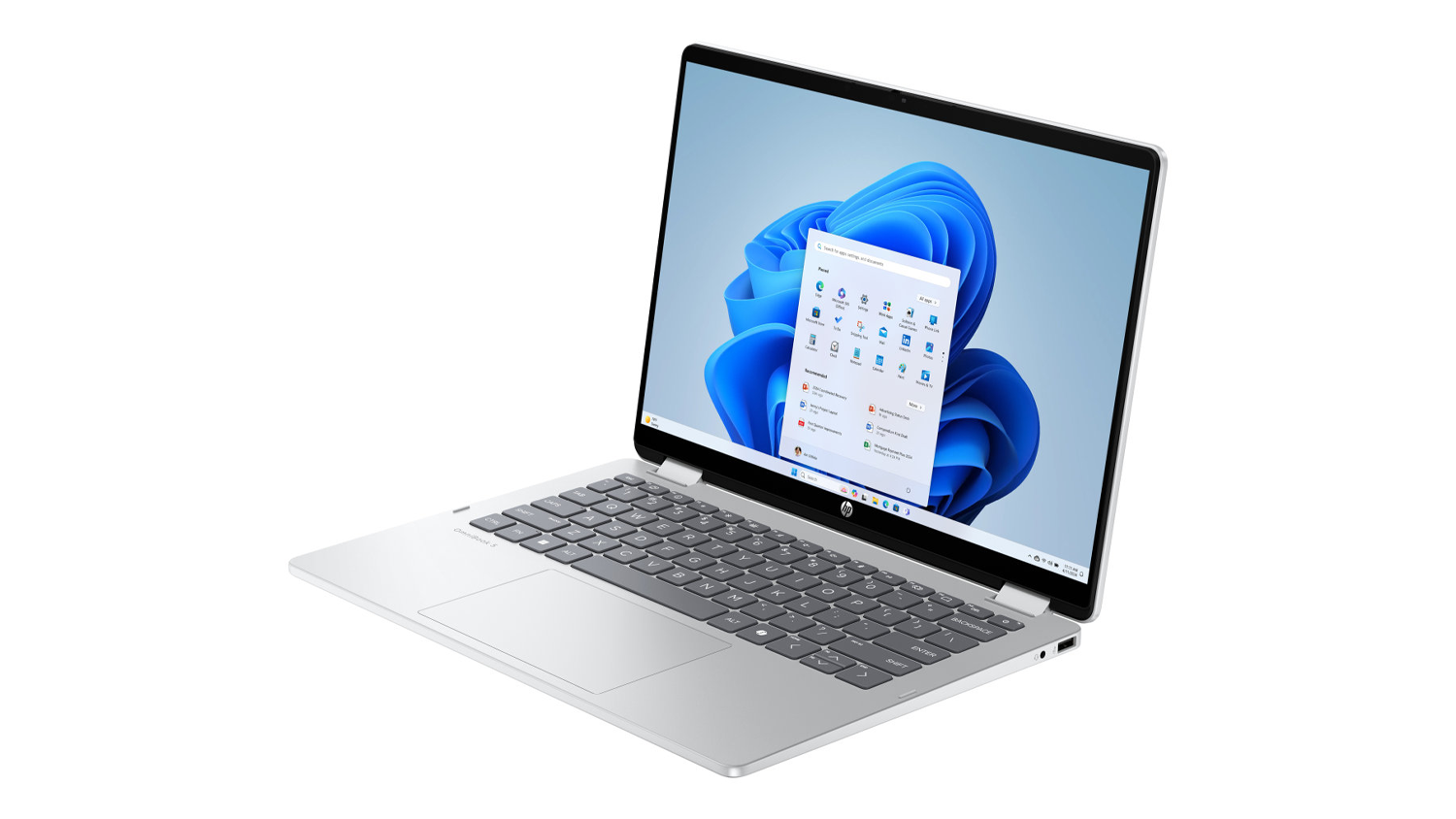 HP OmniBook 5 Flip &ndash; pohled na displej