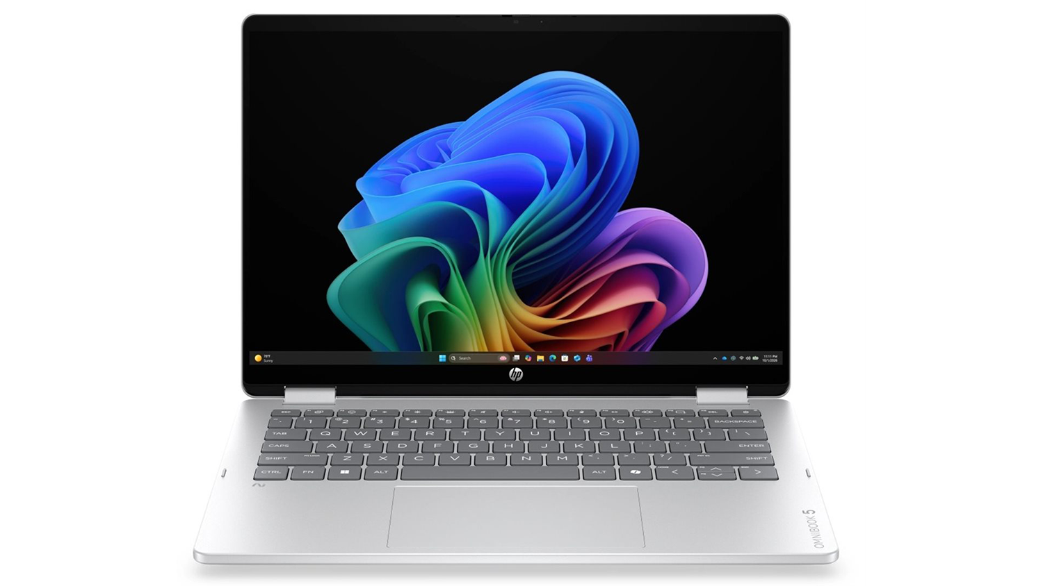 Notebook 14 HP OmniBook 5 Flip AI 14-km0070ncx stř&iacute;brn&yacute;