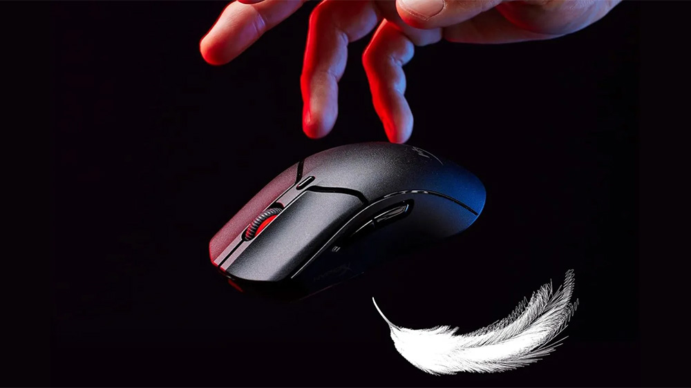 Herní myš HyperX Pulsefire Haste 2 Mini váha pouhých 59 g_02