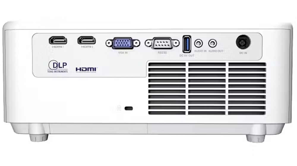 Zadní strana projektoruInFocus INL168_04