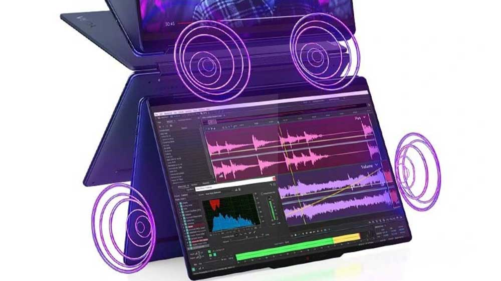Notebook Lenovo Yoga 9 2-in-1 14IMH9 má čtyři reproduktory_04