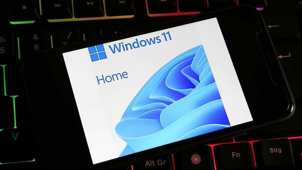 Operační systém Microsoft Windows 11 Home na notebooku Lenovo ThinkBook 16 G7 ARP_05