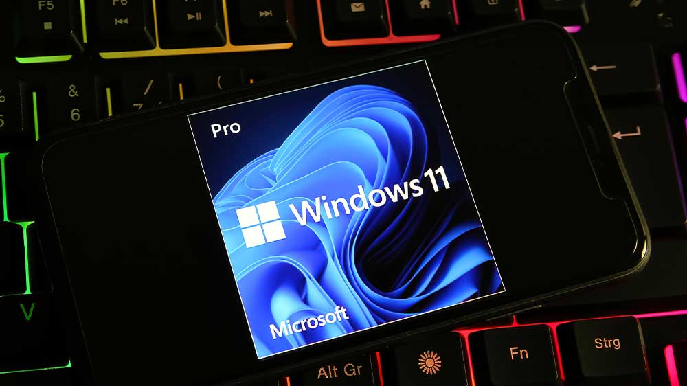 Operační systém Microsoft Windows 11 Pro na notebooku Lenovo ThinkBook 16 G7 ARP_06