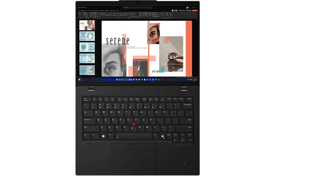 Práce na notebooku Lenovo ThinkPad L14 Gen 5_03
