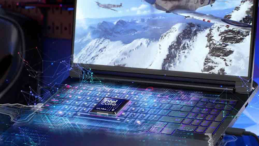 Herní notebook Lenovo Legion Pro 7 s vizualizací procesoru Intel Core 9_02