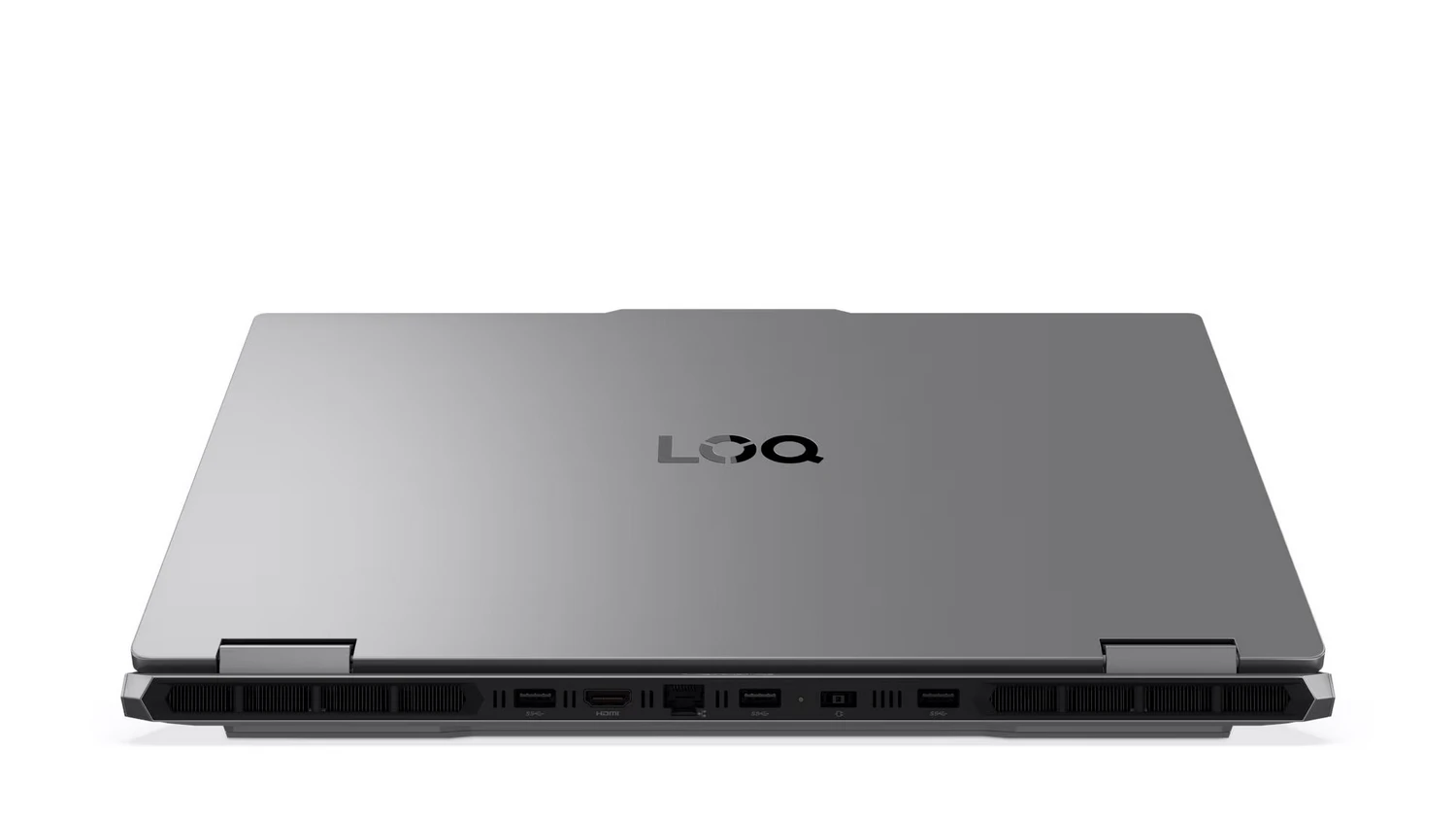 Hern&yacute; notebook LOQ 17IRX10, pohľad na porty na zadnej strane