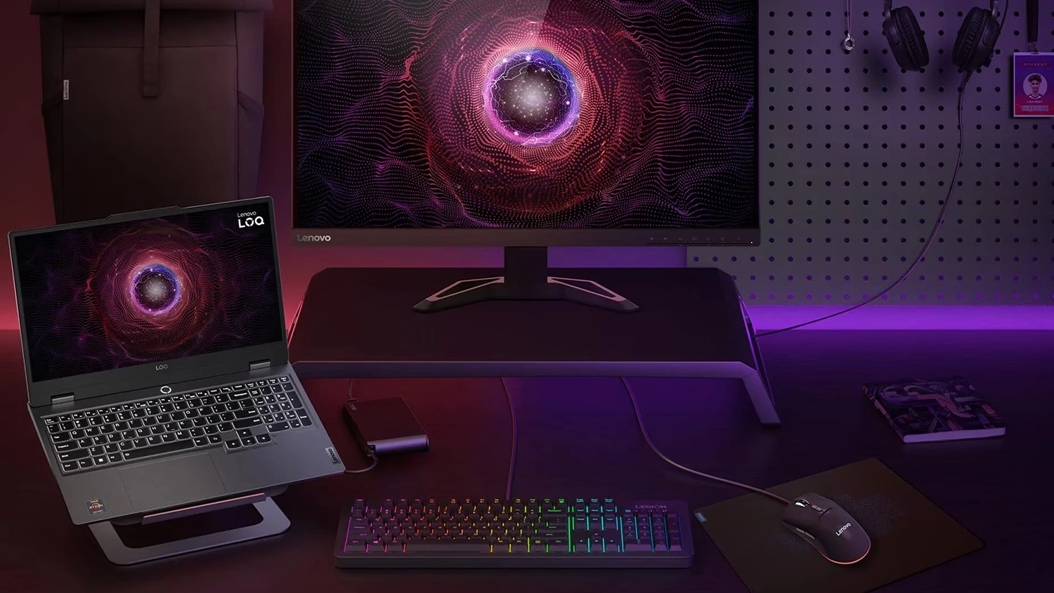 Hern&yacute; setup s Lenovo LOQ 15ARP9