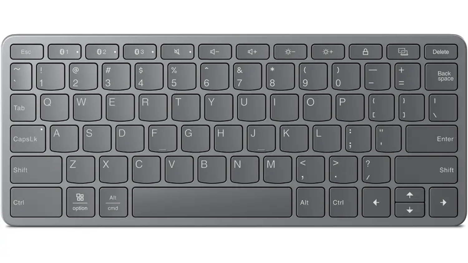 Bezdr&ocirc;tov&aacute; kl&aacute;vesnica Lenovo Multi-device Wireless Keyboard CZ/SK