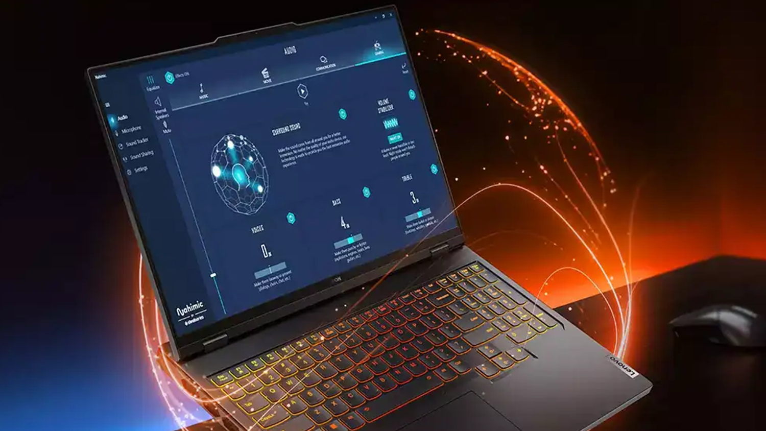 Lenovo Legion PRO 7 se zařivou klávesnicí