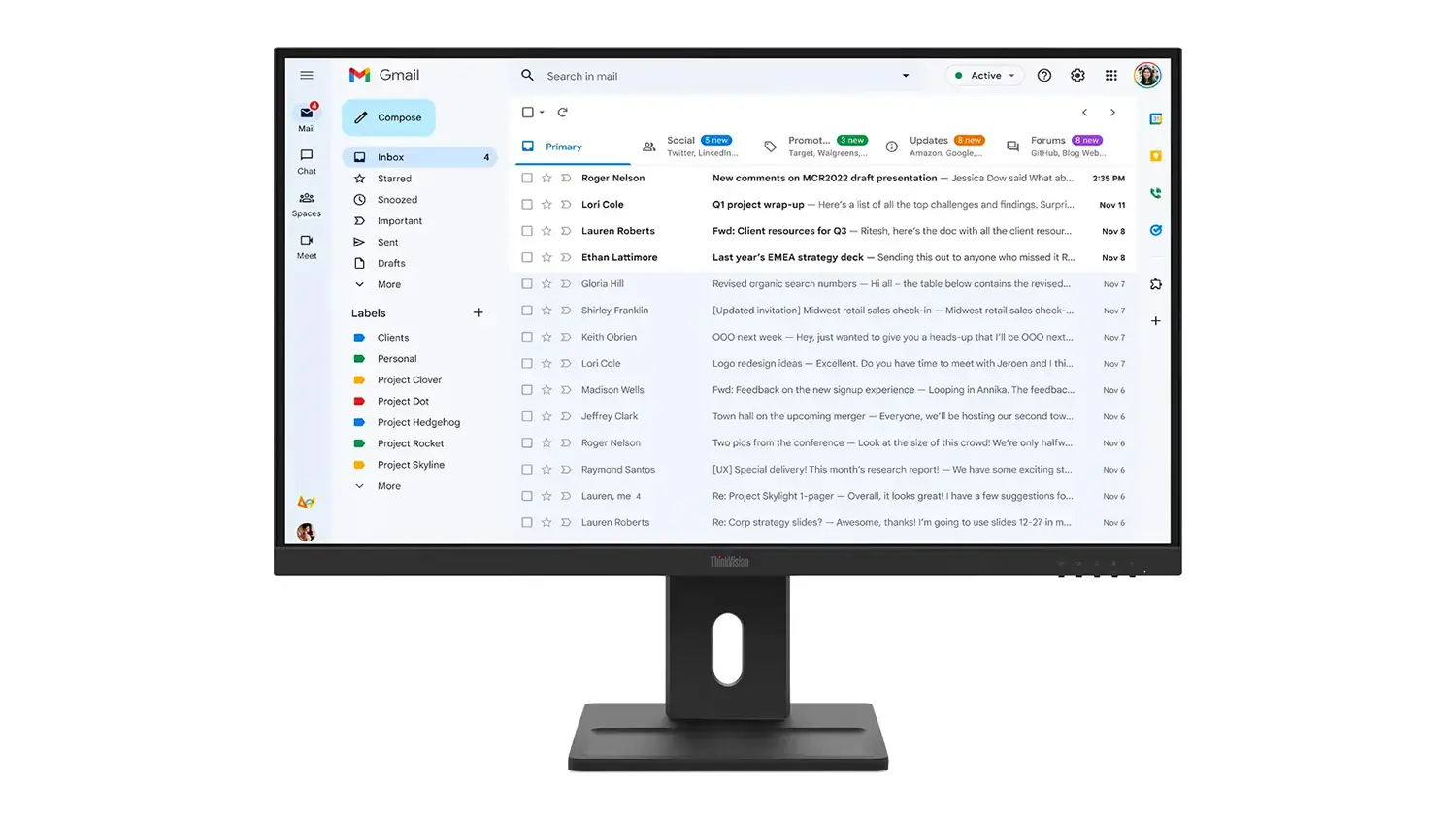 Monitor Lenovo E27-40