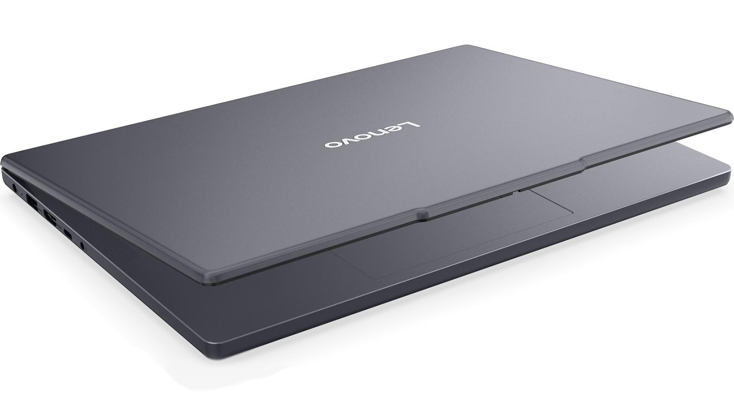 Přivřený notebook Lenovo IdeaPad Slim 3