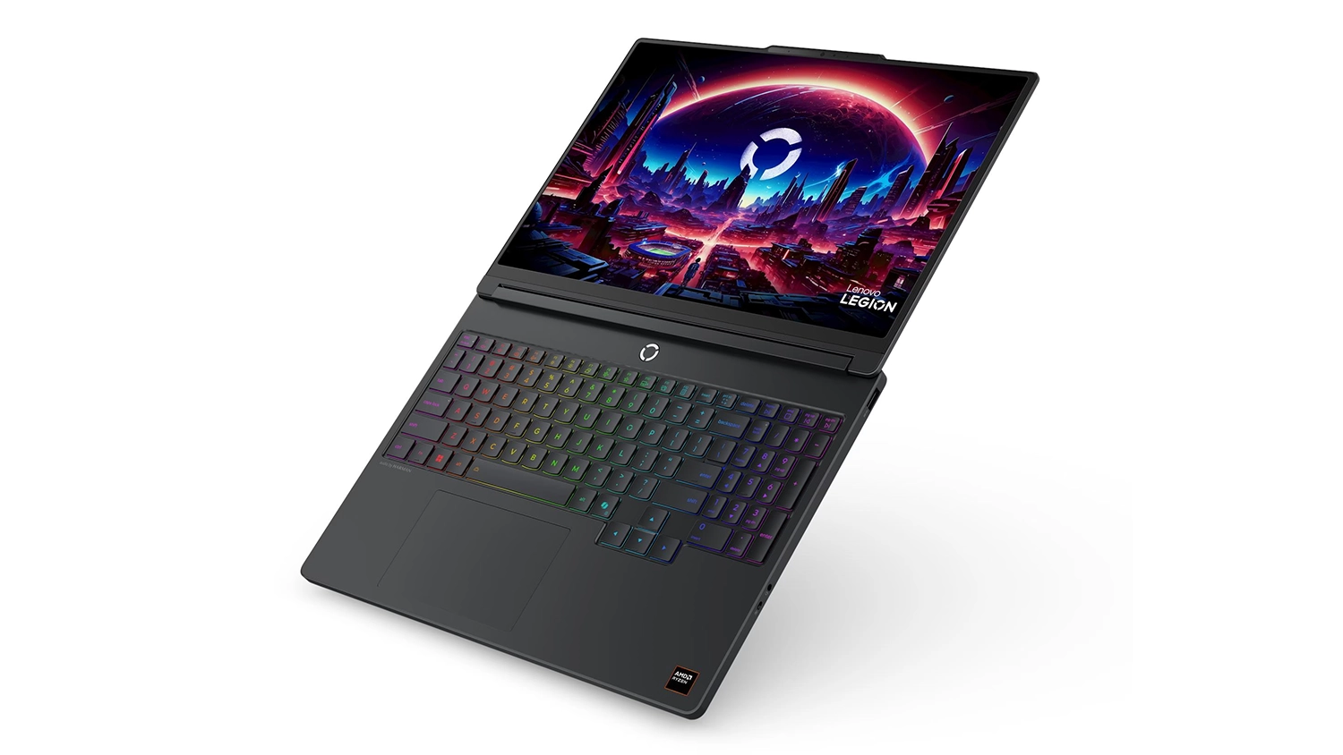 Nakloněn&yacute; displej notebooku notebooku Lenovo Legion
