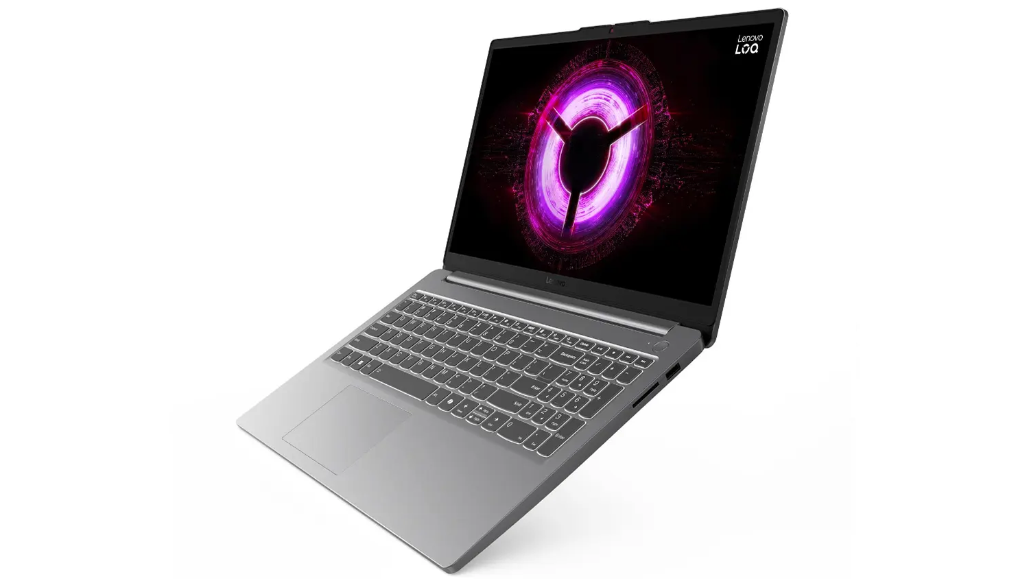 Notebook Lenovo LOQ – nakloněný displej