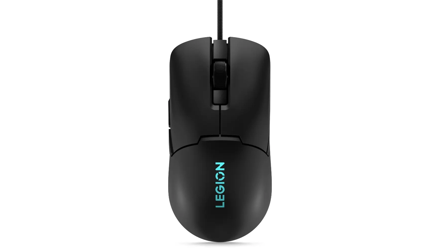 Hern&aacute; my&scaron; Lenovo Legion M300s RGB čierna pohľad zhora