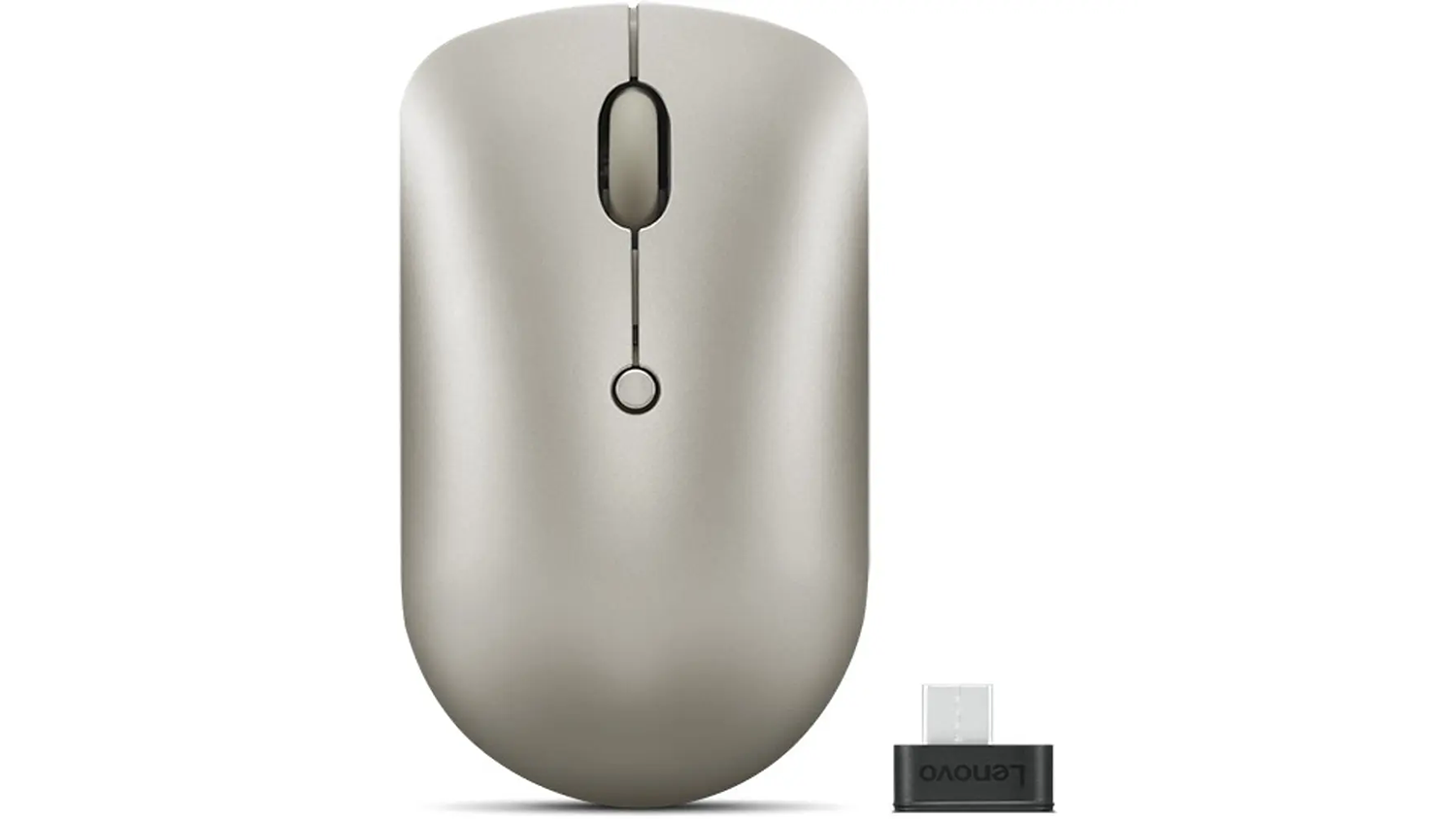 PC myš Lenovo 540 USB-C Wireless Compact, zlatá