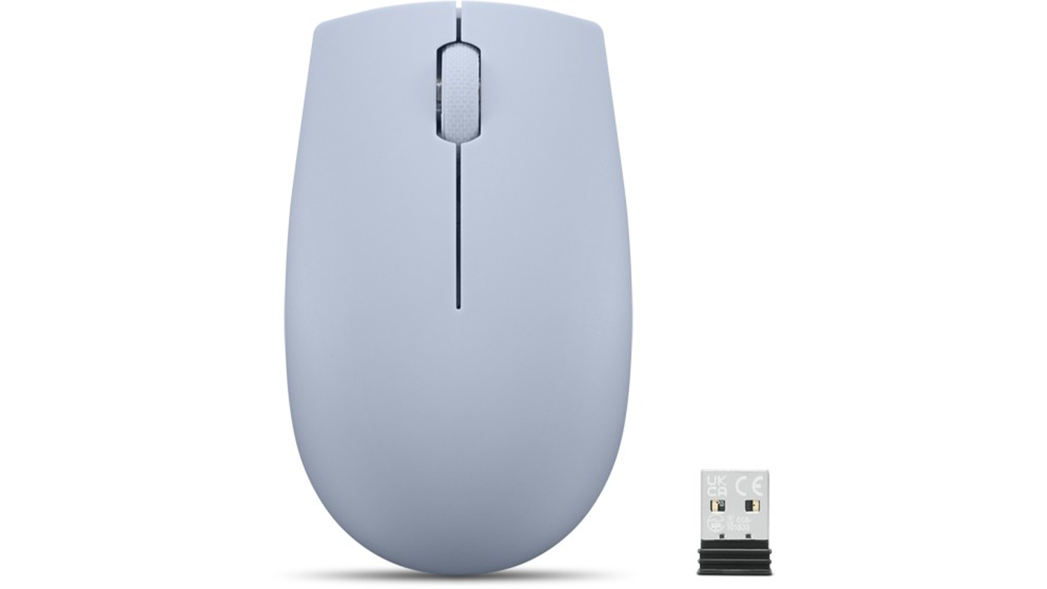 Bezdrôtová myš Lenovo 300 Wireless Compact Mouse, frost blue