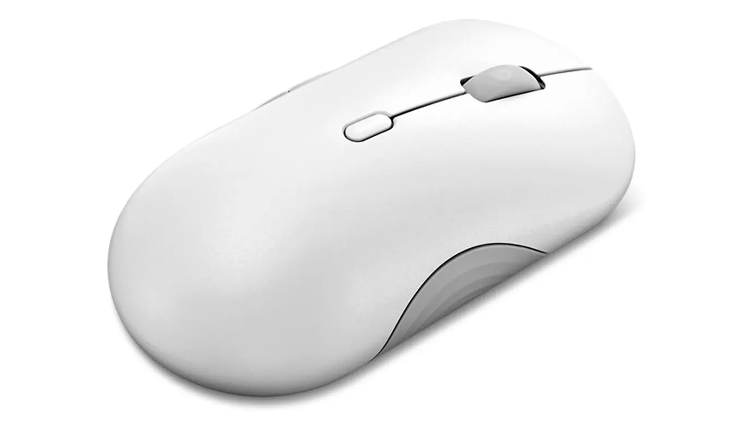 PC myš Lenovo 700 Multi-Device Wireless Silent White pohľad zboku