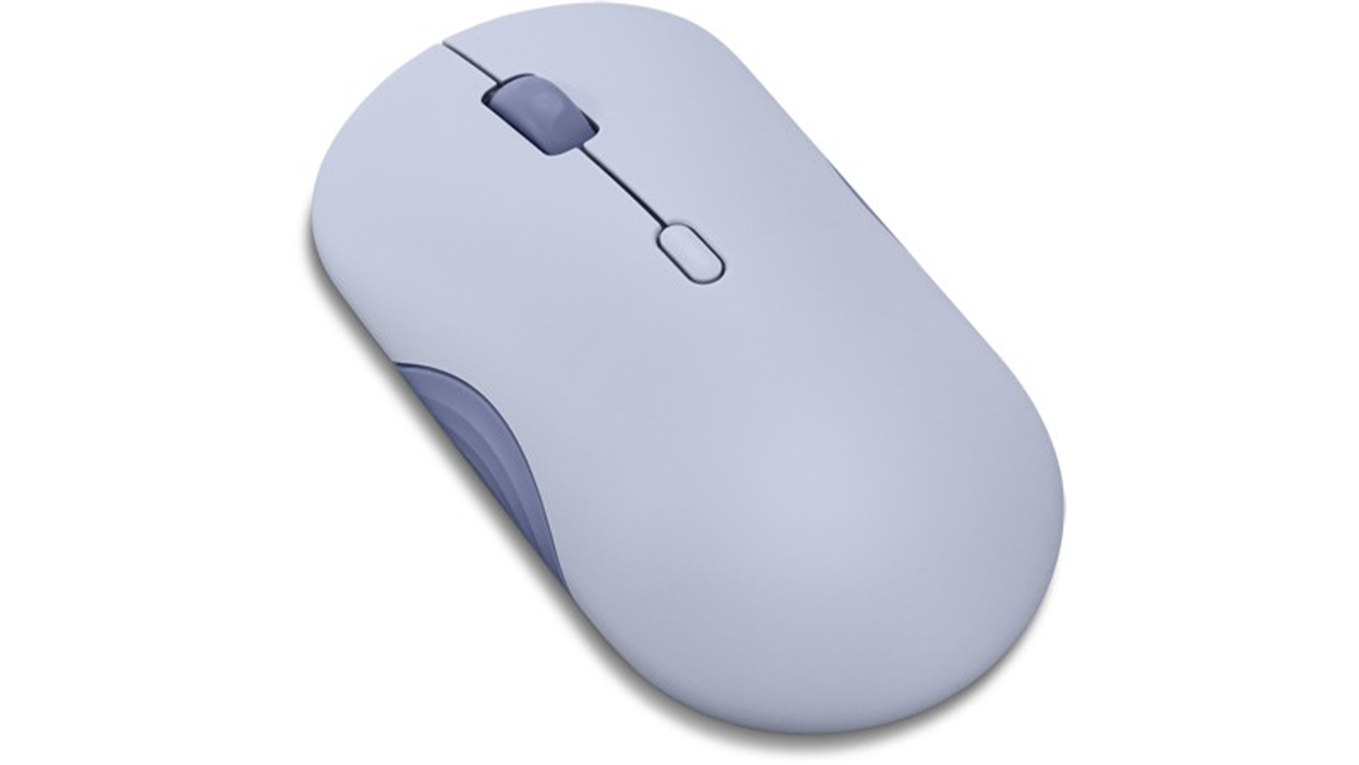 PC myš Lenovo 350 Bluetooth Silent Meta Grape pohľad zboku
