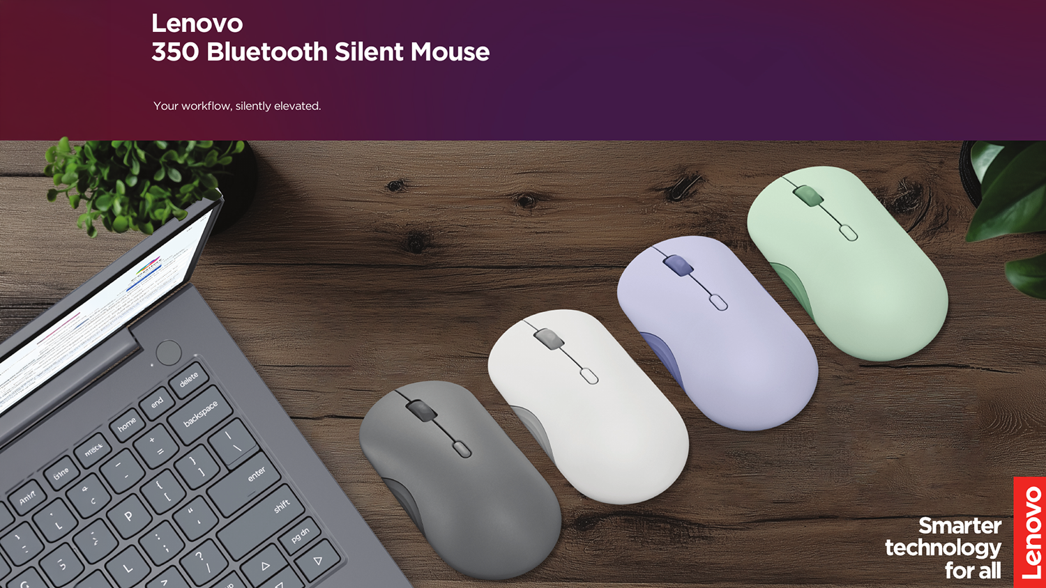 Farebné varianty Lenovo 350 Bluetooth Silent