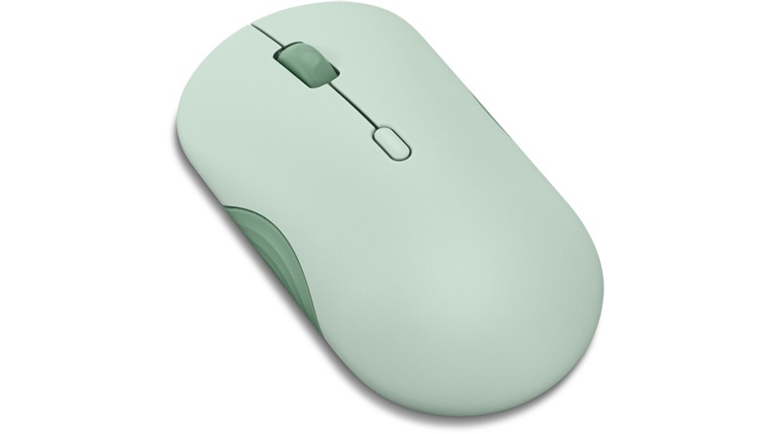 PC myš Lenovo 350 Bluetooth Silent Breeze Moss pohľad zboku